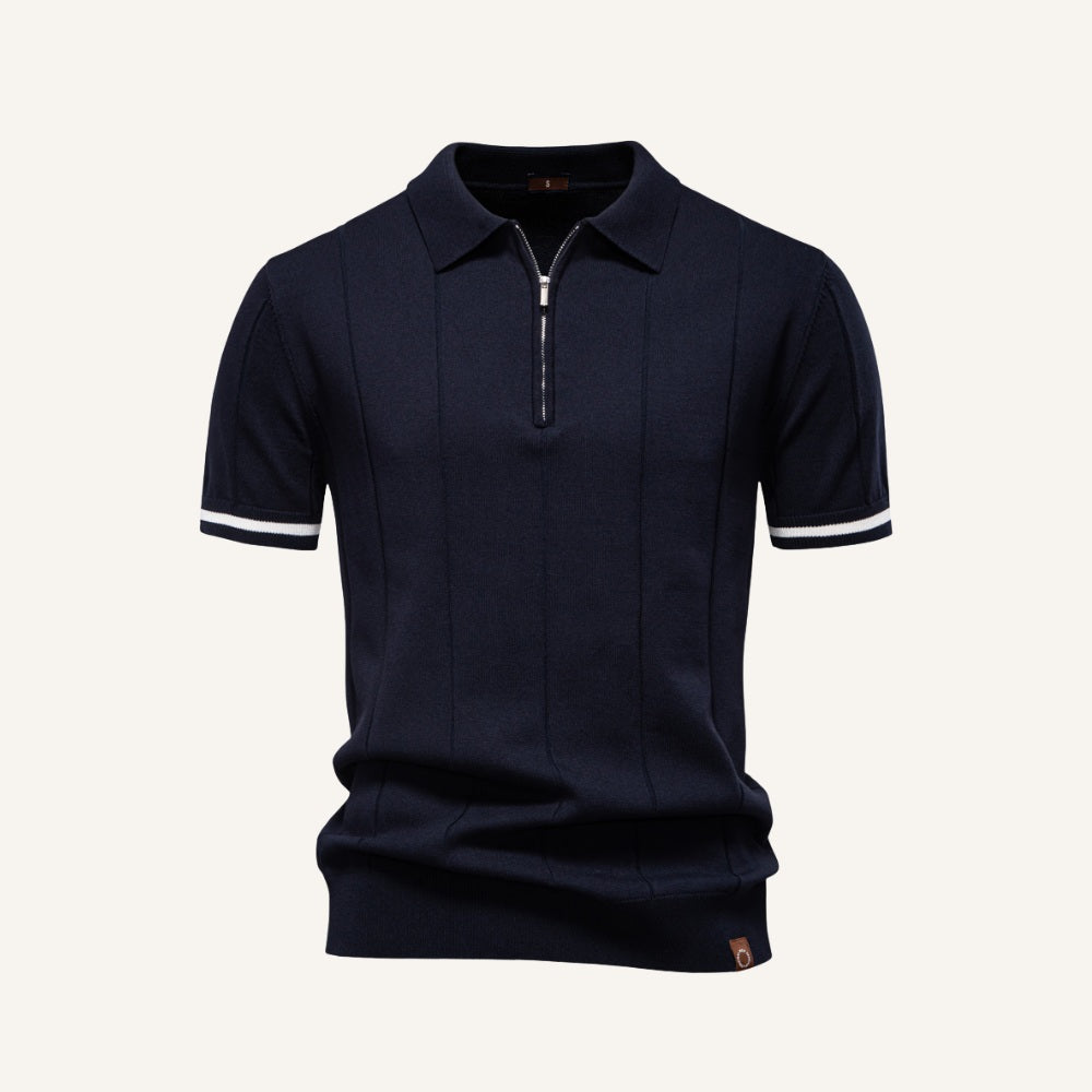 Vissori Half-Zip Polo Shirt