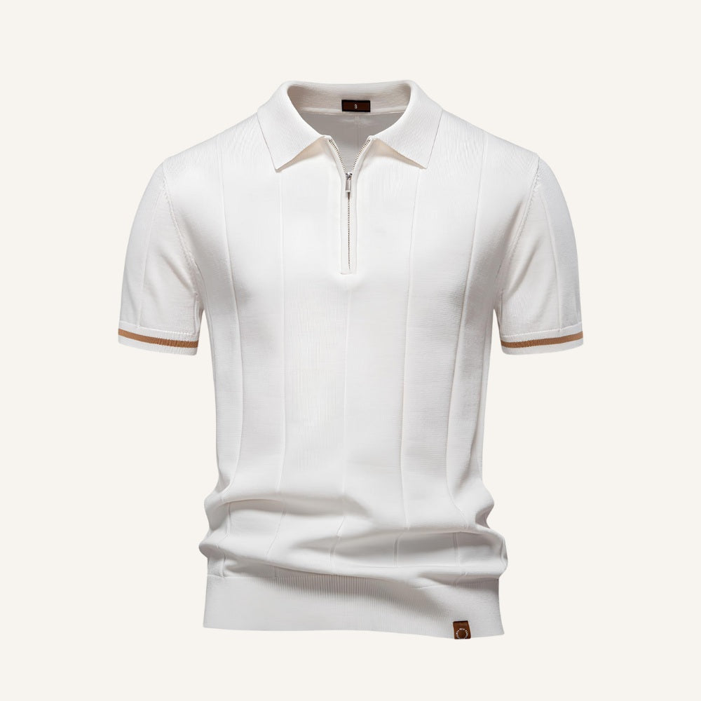 Vissori Half-Zip Polo Shirt