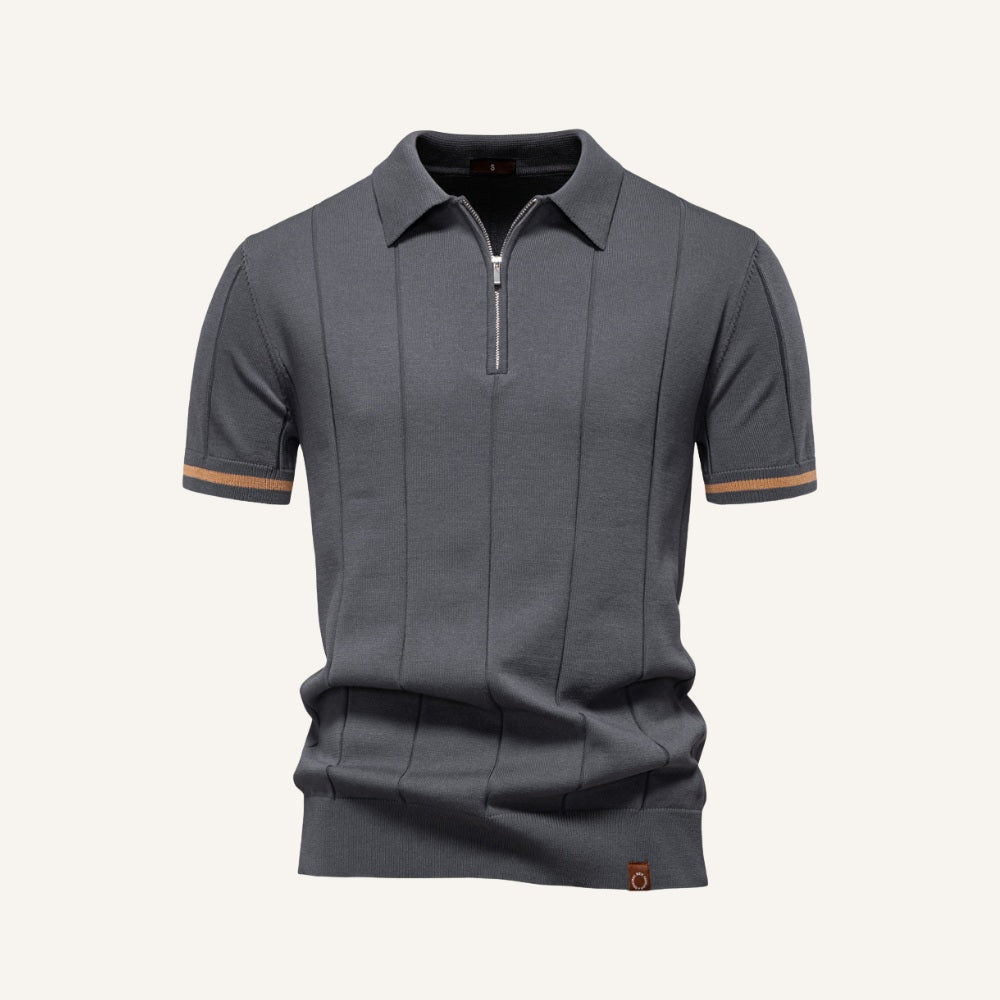 Vissori Half-Zip Polo Shirt
