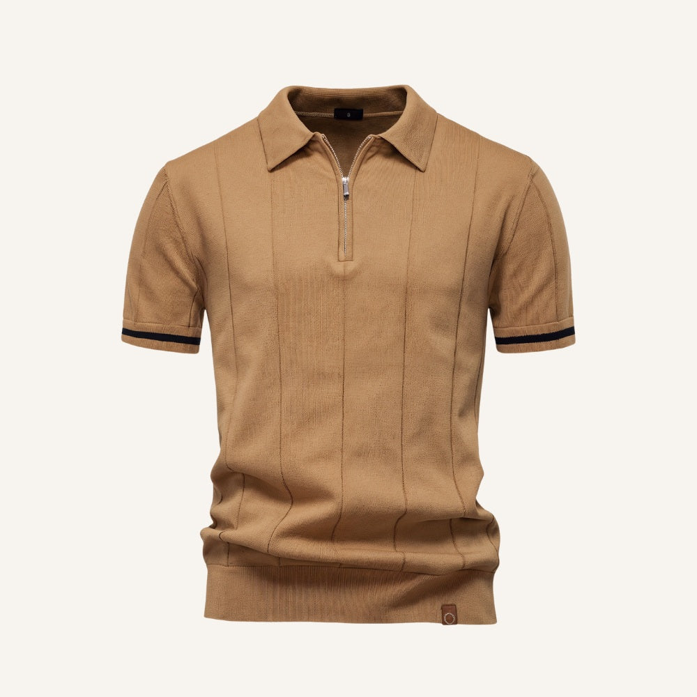 Vissori Half-Zip Polo Shirt