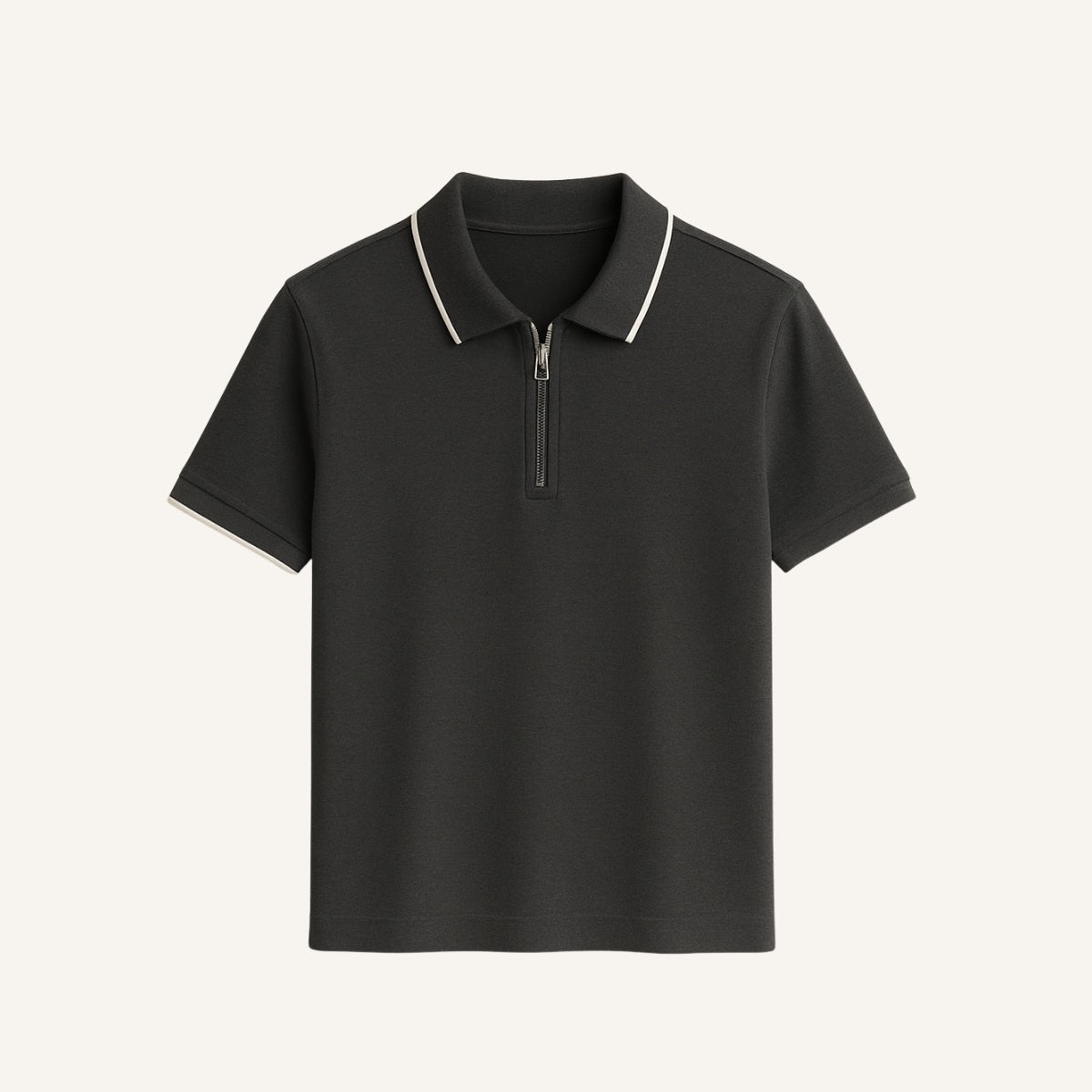 Manttan Half-Zip Polo Shirt