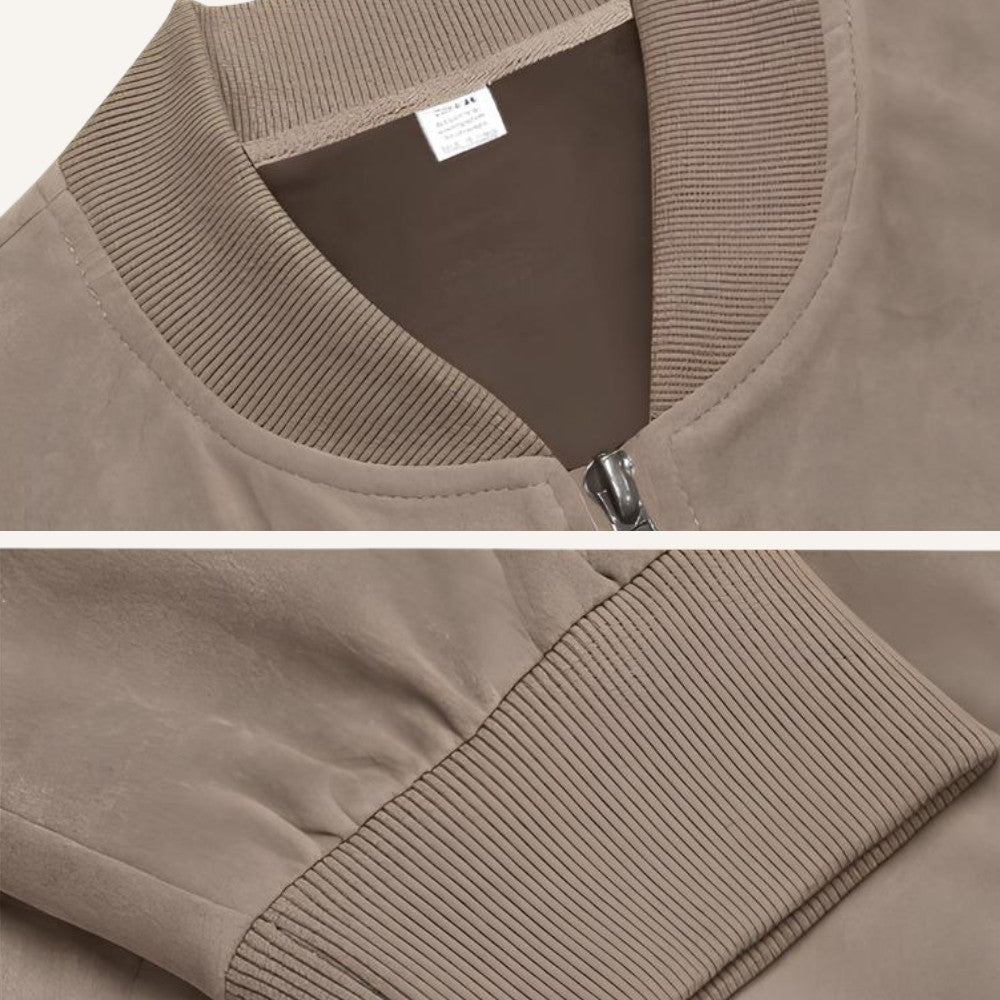 Renoir Suede Old Money Jacket