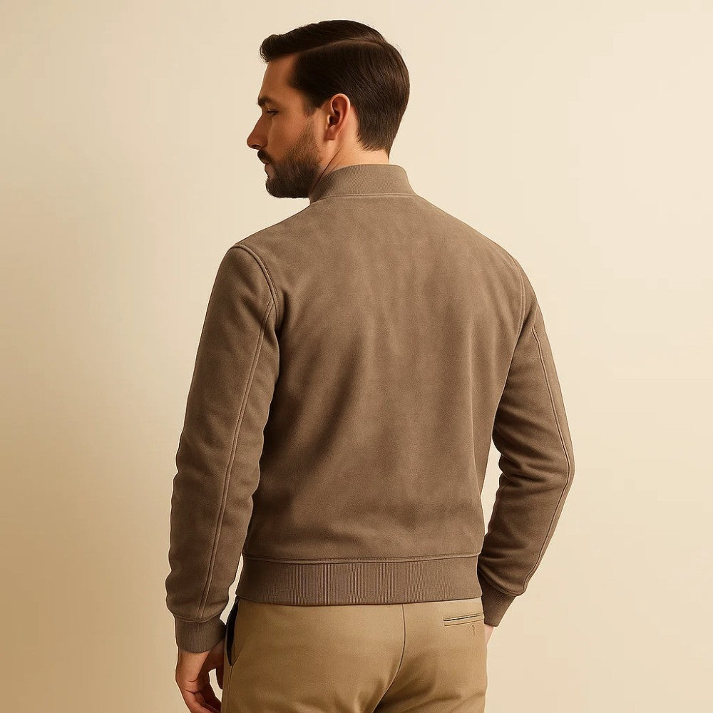 Renoir Suede Old Money Jacket