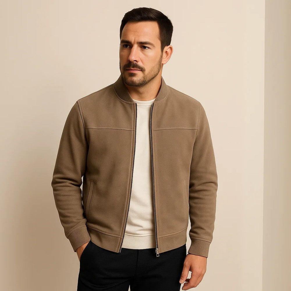 Renoir Suede Old Money Jacket