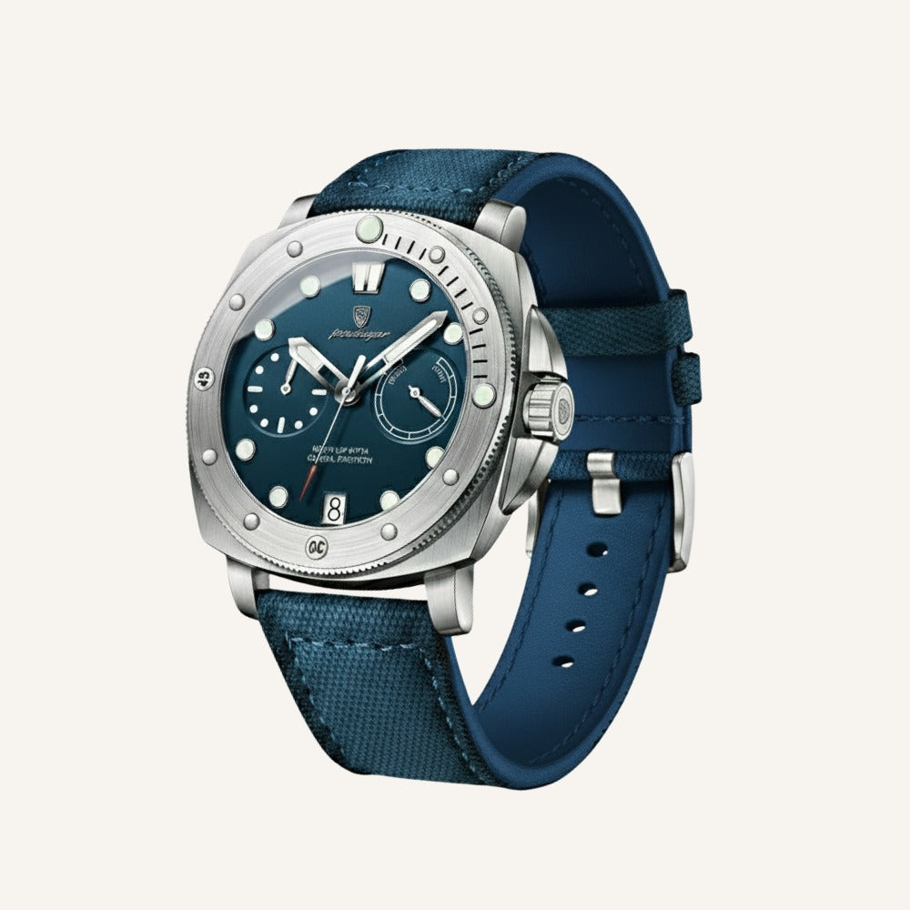 Heritage Luxury Military Chronograph Watch