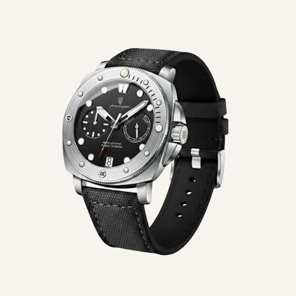 Heritage Luxury Military Chronograph Watch