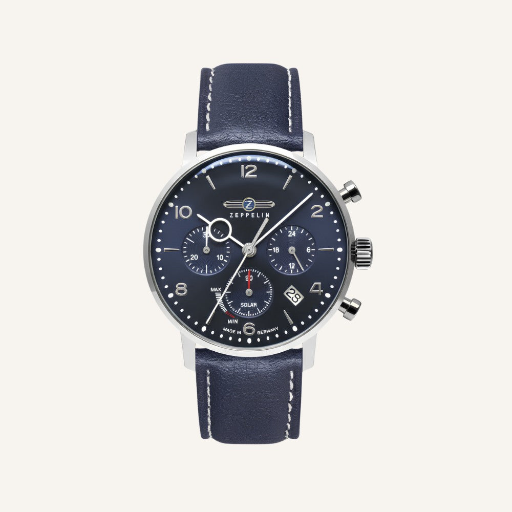 Zeppelin Blue Chronograph Watch