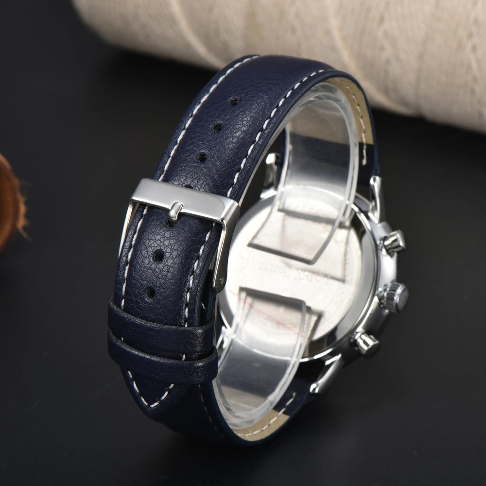 Zeppelin Blue Chronograph Watch