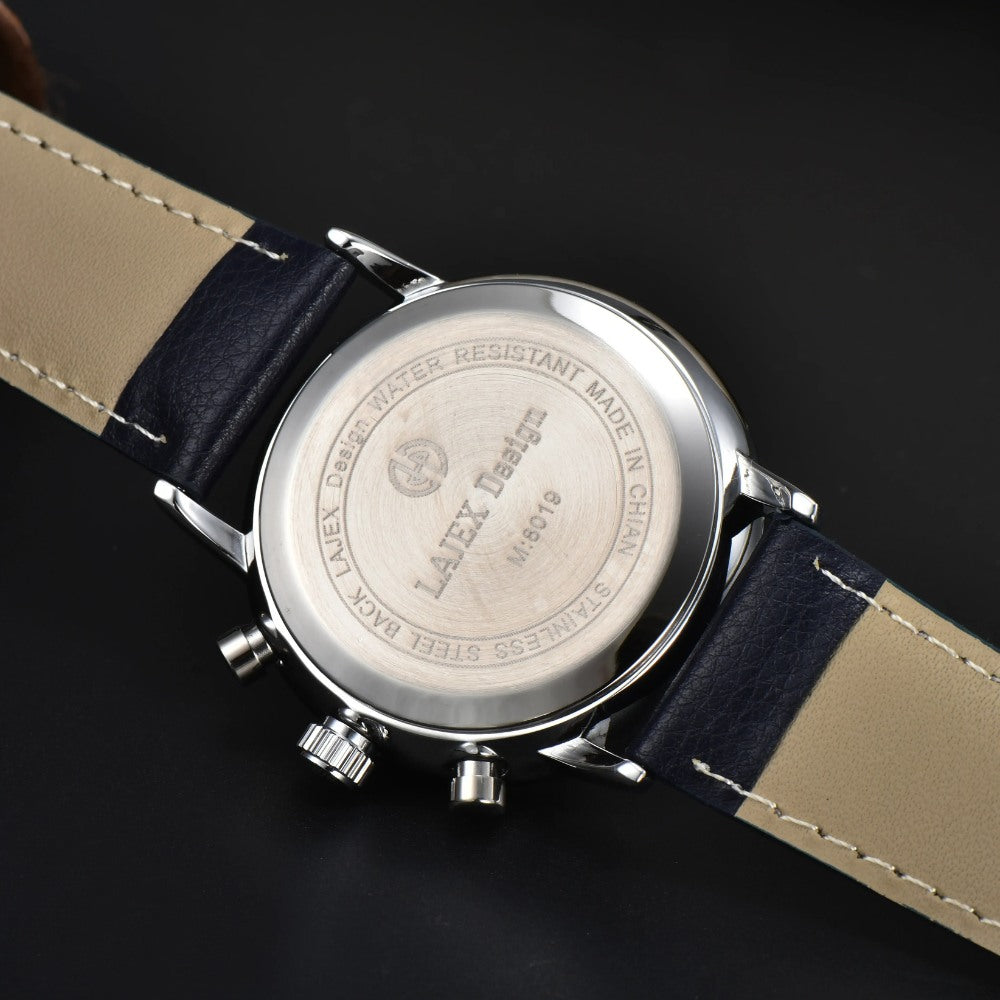 Zeppelin Blue Chronograph Watch