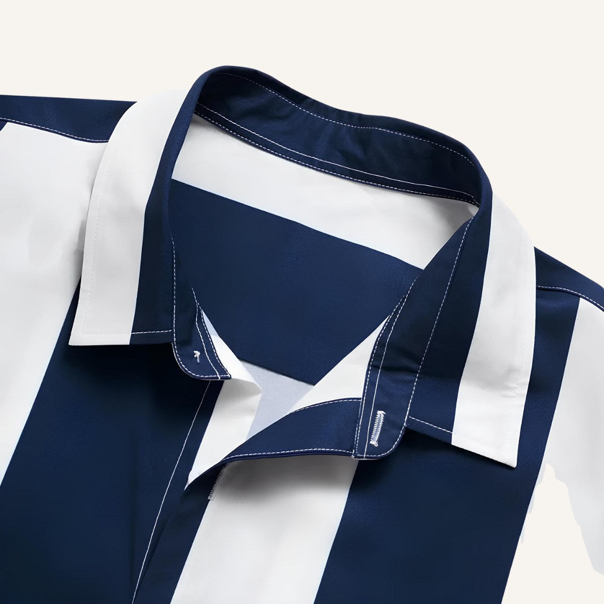 Verza Men’s Blue Striped Shirt