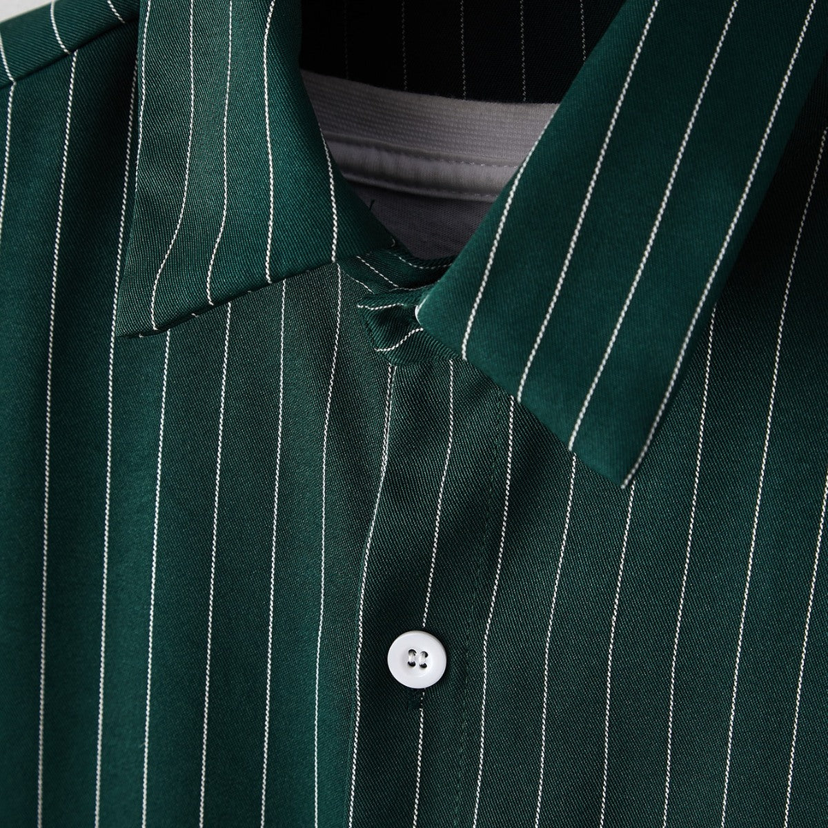 Nautic Green Men’s Striped Shirt