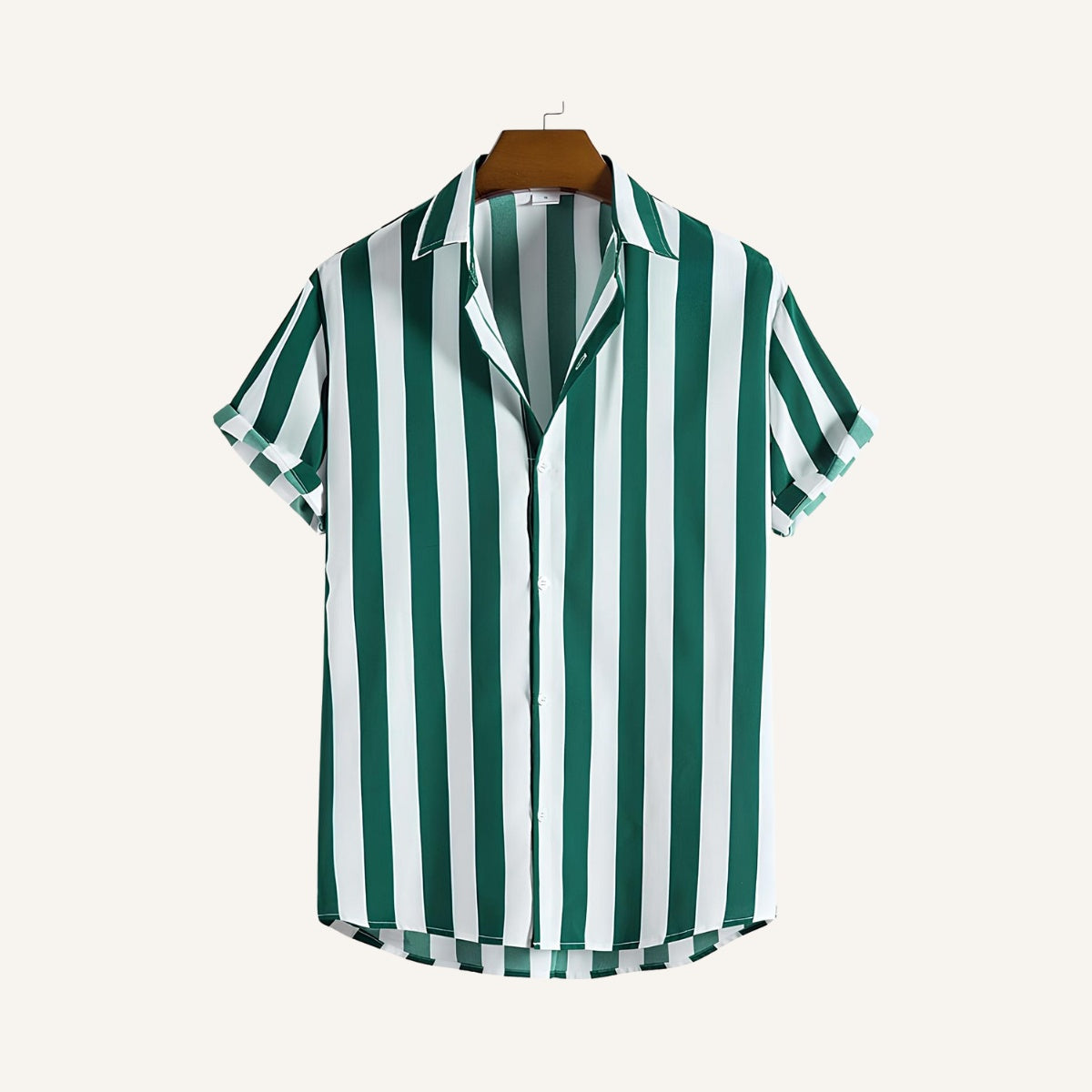 Hinea Men’s Striped Shirt – Old Money
