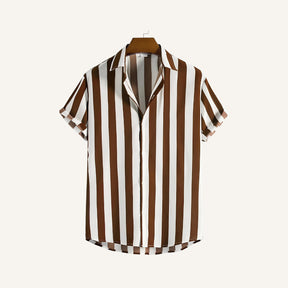 Hinea Men’s Striped Shirt – Old Money