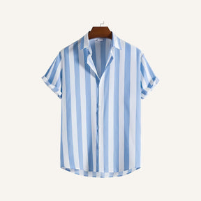 Hinea Men’s Striped Shirt – Old Money