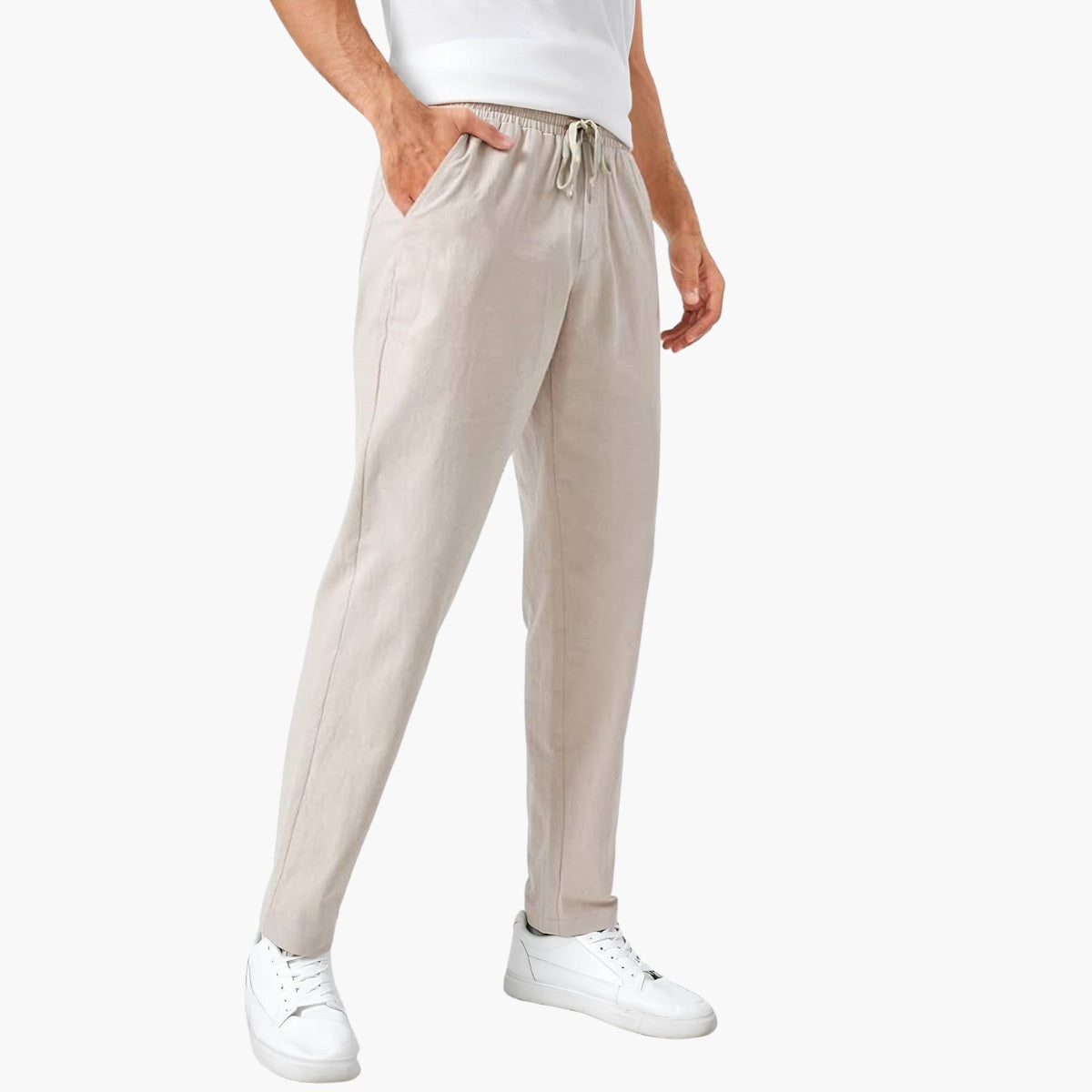 Men’s Slim Fit Linen Pants Milford