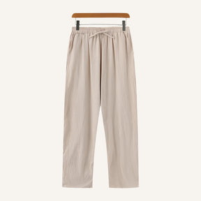Milford Men’s Linen Trousers – Old Money
