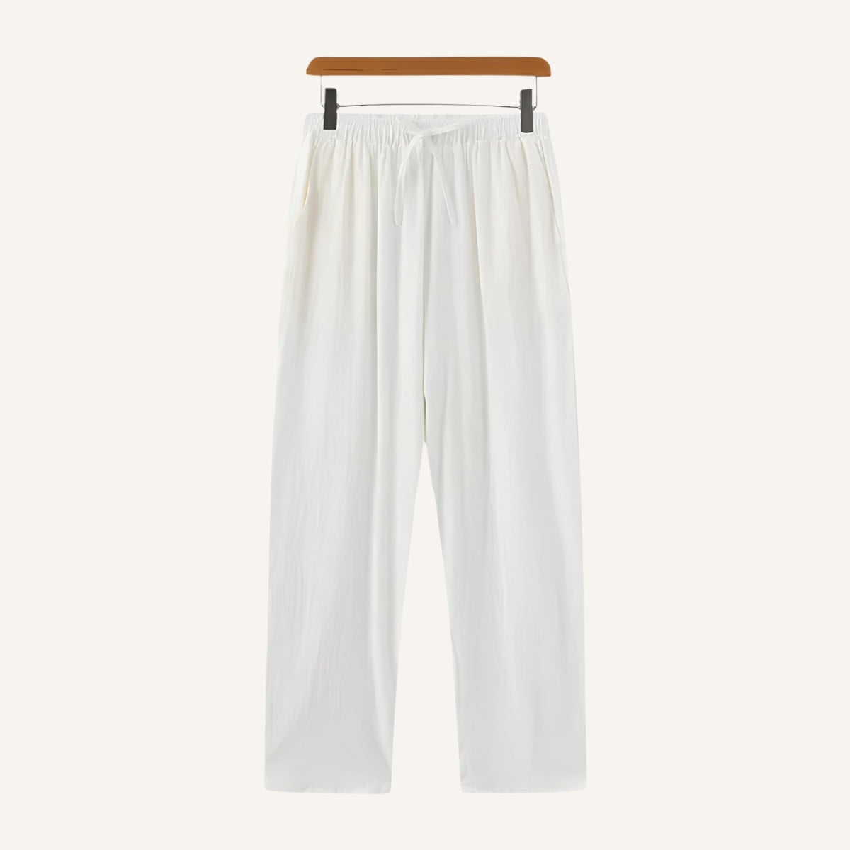 Milford Men’s Linen Trousers – Old Money