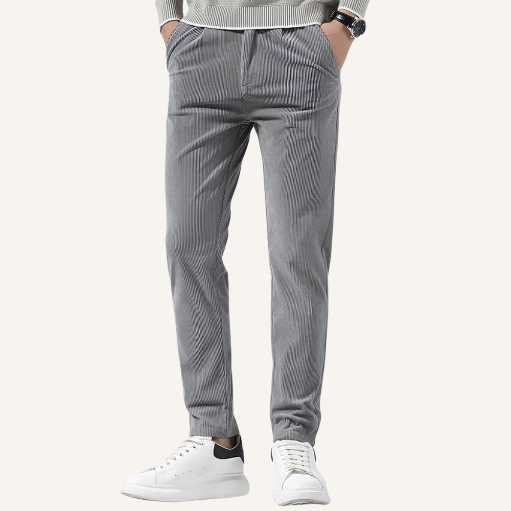 Versailles Slim Fit Men’s Corduroy Trousers