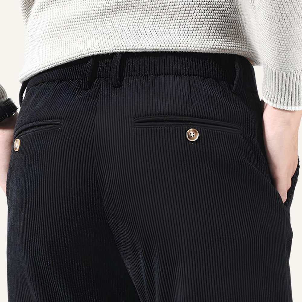 Versailles Slim Fit Men’s Corduroy Trousers