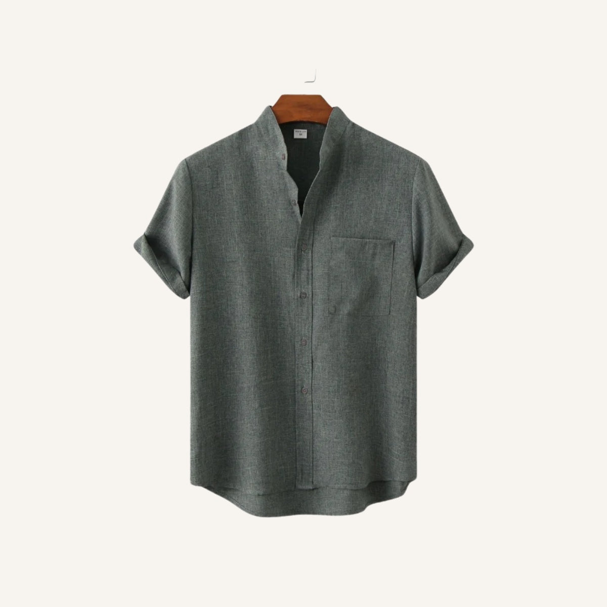 Men’s Casual Shirt Beaumont Mandarin Collar