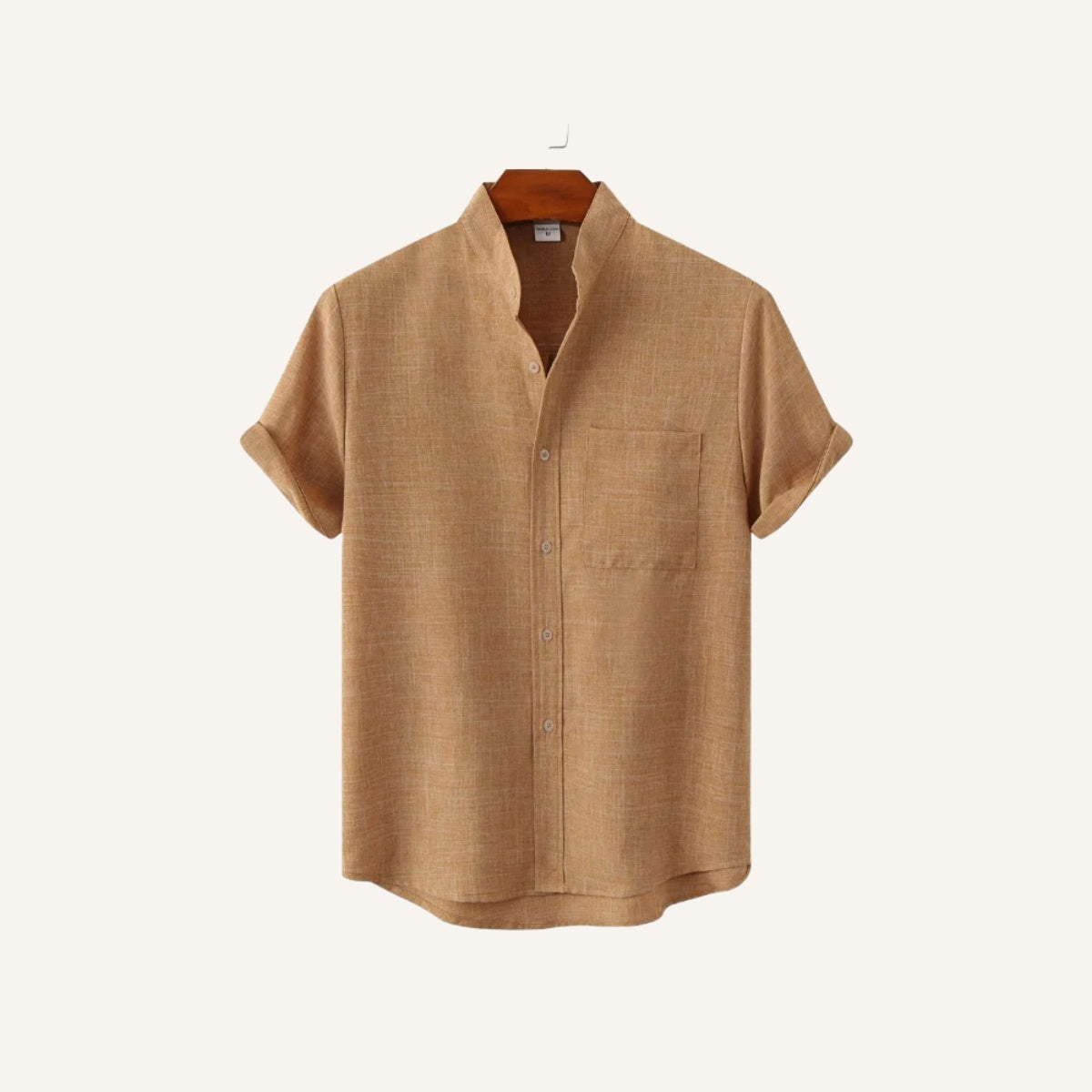 Men’s Casual Shirt Beaumont Mandarin Collar