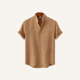 Men’s Casual Shirt Beaumont Mandarin Collar