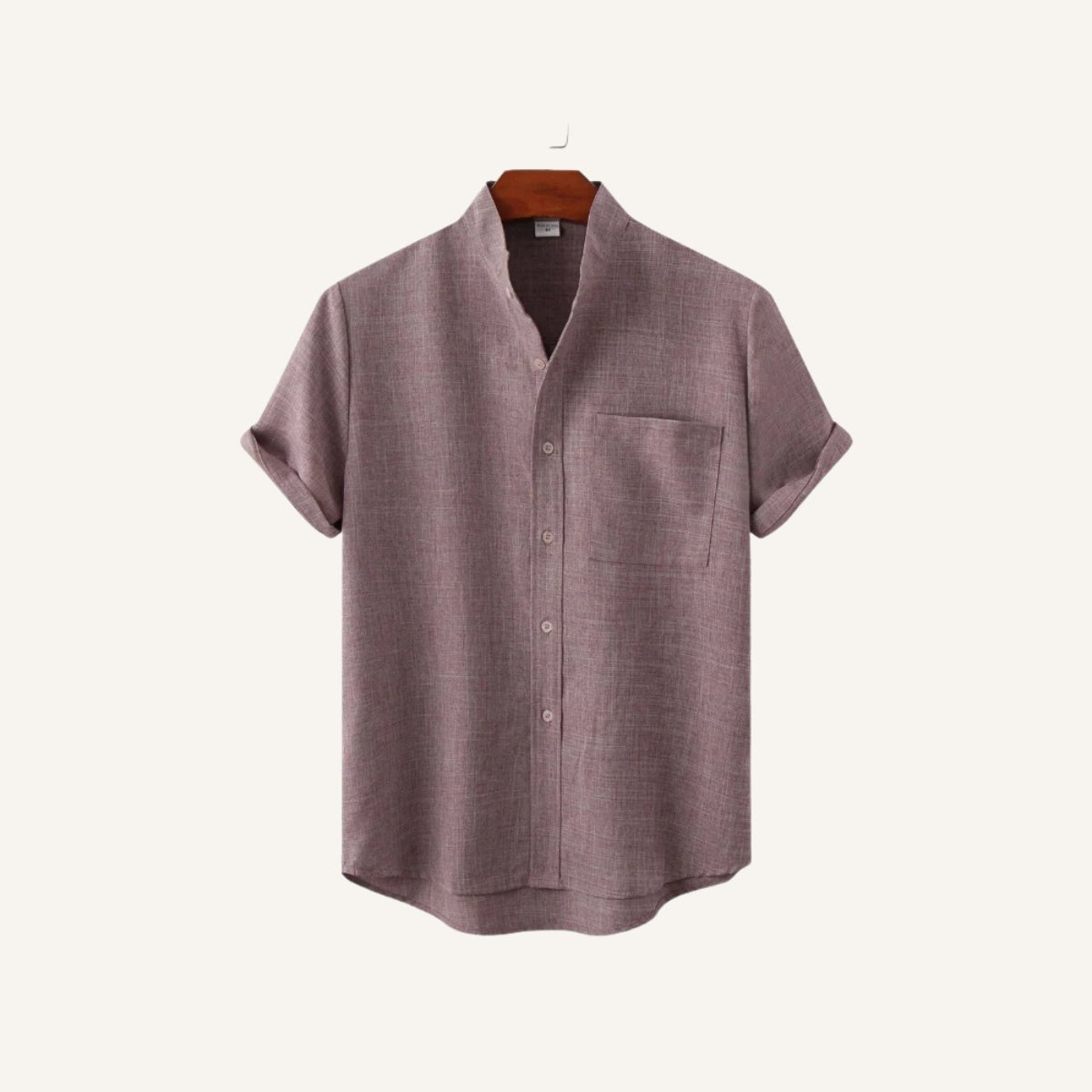 Men’s Casual Shirt Beaumont Mandarin Collar