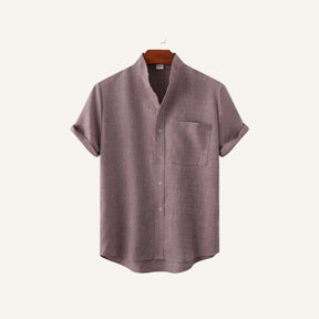 Men’s Casual Shirt Beaumont Mandarin Collar
