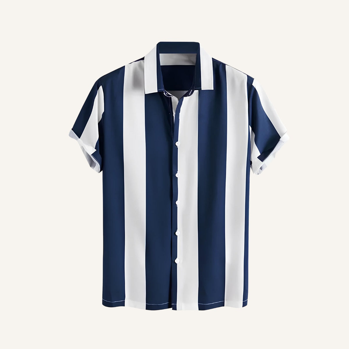 Verza Men’s Blue Striped Shirt