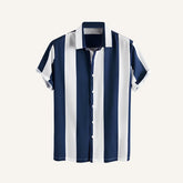 Verza Men’s Blue Striped Shirt