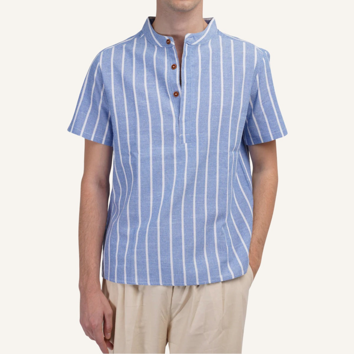 Men's Striped Old Money Carvell Shirt