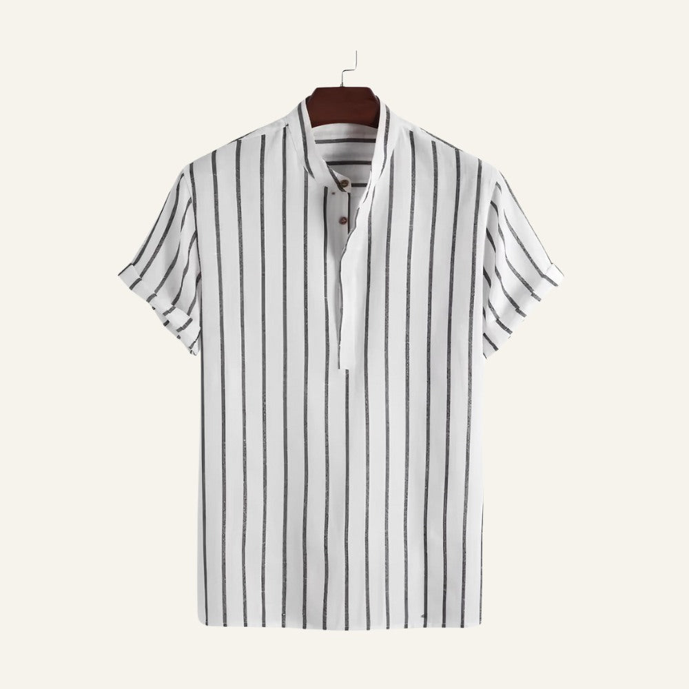 Men's Striped Old Money Carvell Shirt