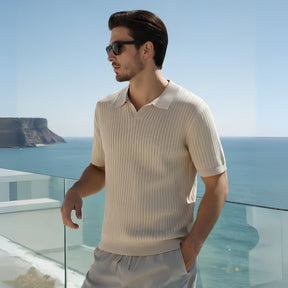 Premium Ribbed Polo Shirt Sollome