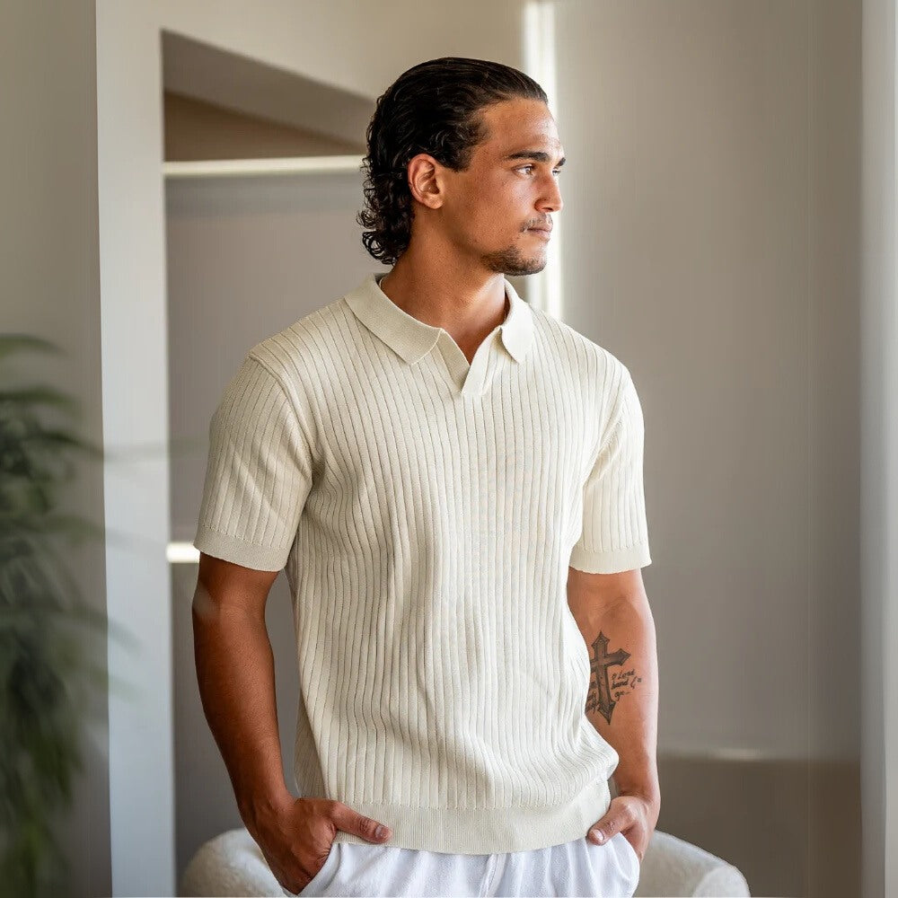 Premium Ribbed Polo Shirt Sollome