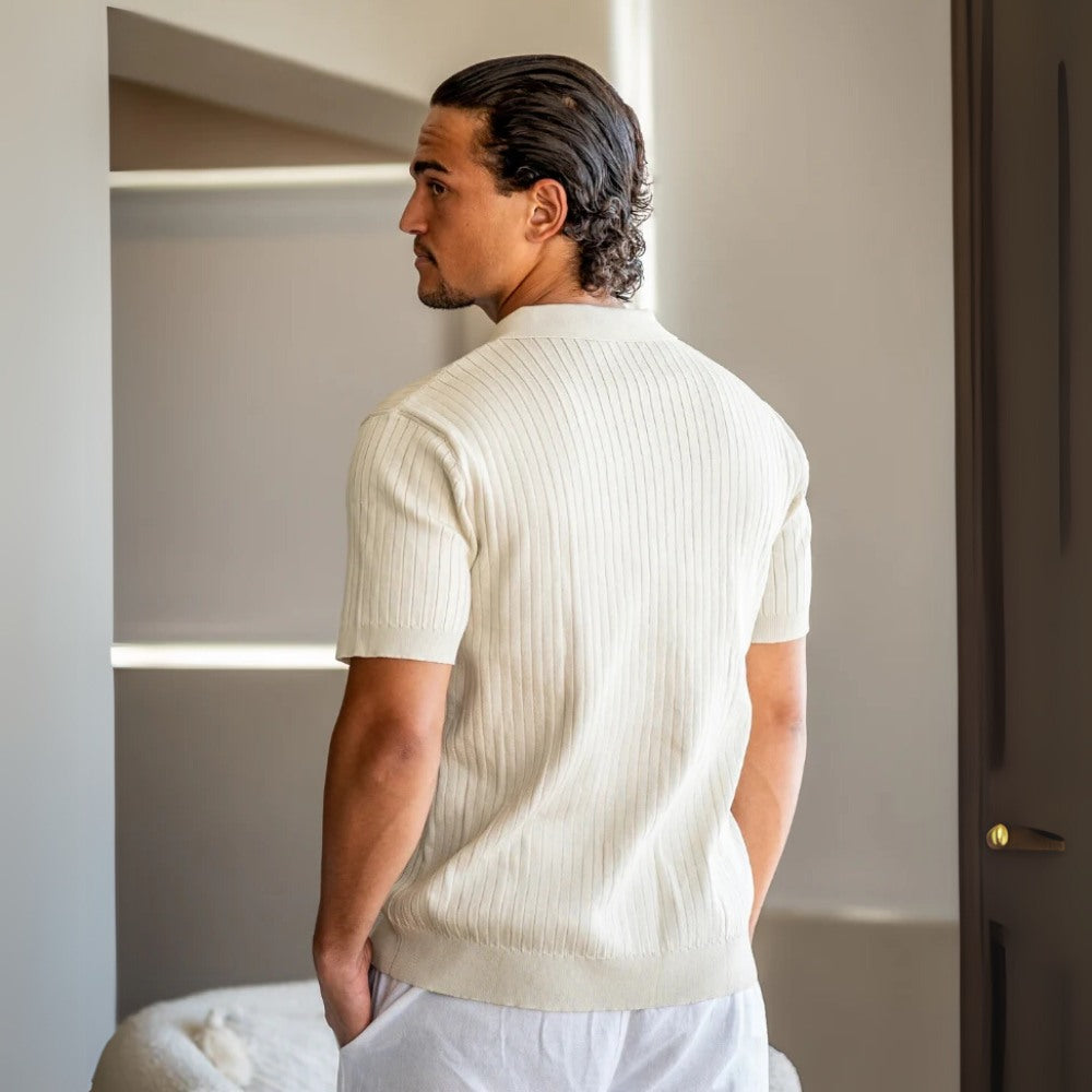 Premium Ribbed Polo Shirt Sollome