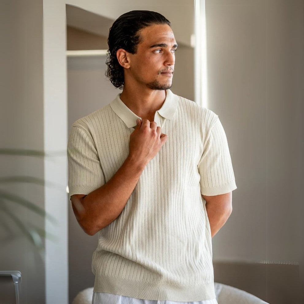 Premium Ribbed Polo Shirt Sollome