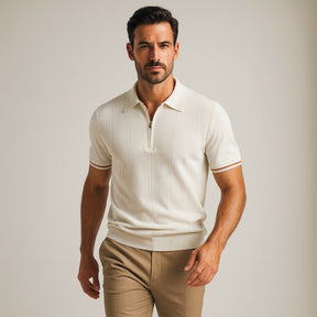 Vissori Half-Zip Polo Shirt