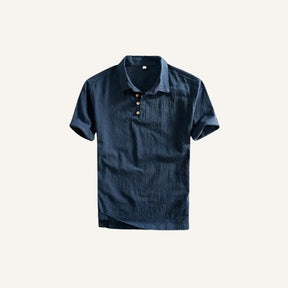 Salerno Men’s Linen Polo Shir