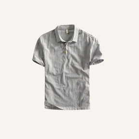 Salerno Men’s Linen Polo Shir