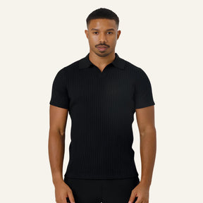 Old Money Saville Knit Polo Shirt