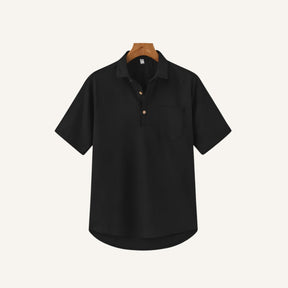 Casablanca Linen Polo Shirt
