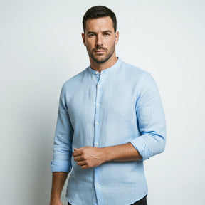 Varenne Long-Sleeve Linen Shirt