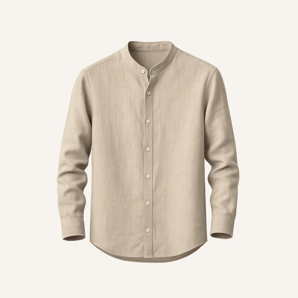 Varenne Long-Sleeve Linen Shirt