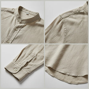 Varenne Long-Sleeve Linen Shirt
