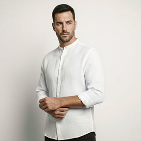 Varenne Long-Sleeve Linen Shirt