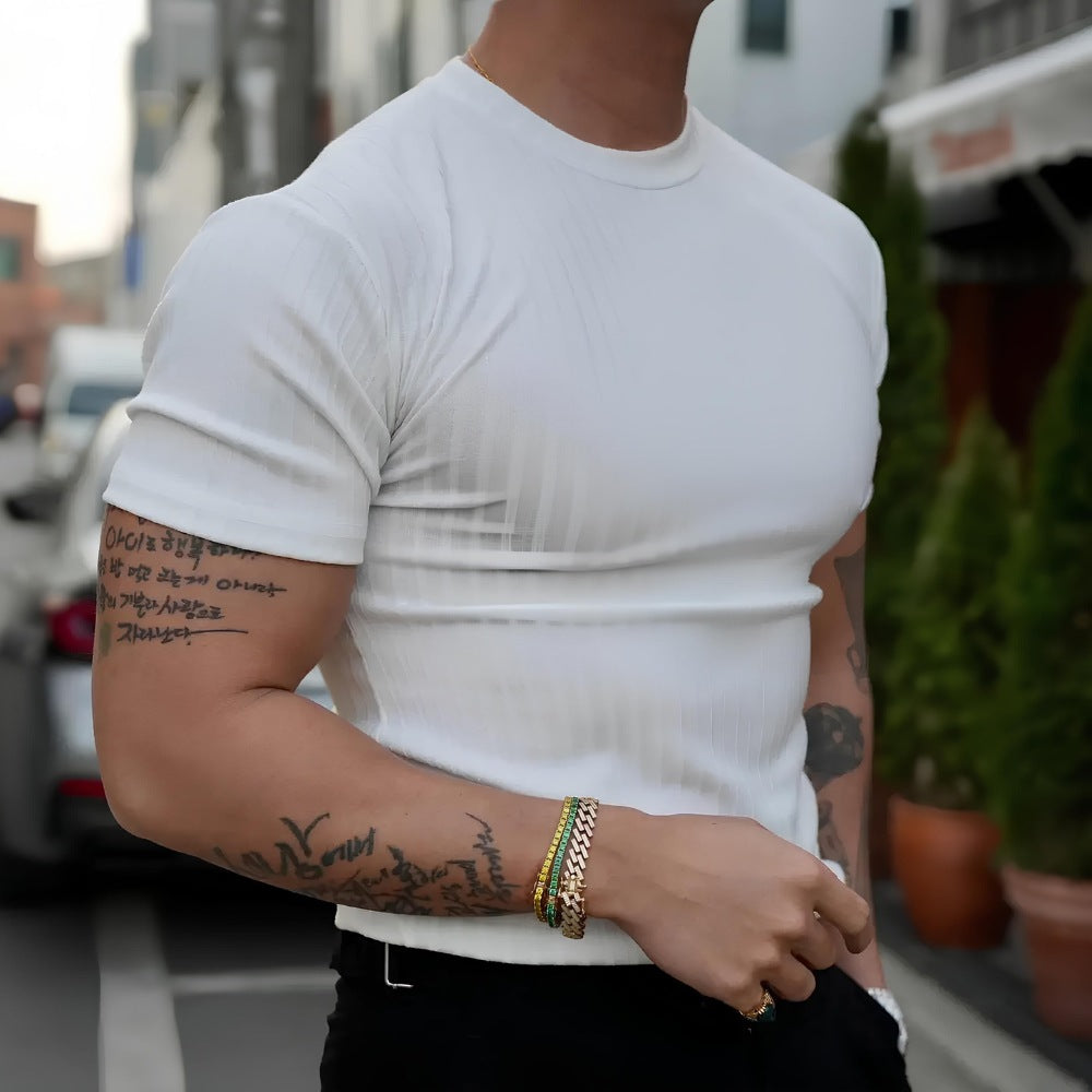 Dalphin Men’s Slim Fit T-Shirt – Old Money