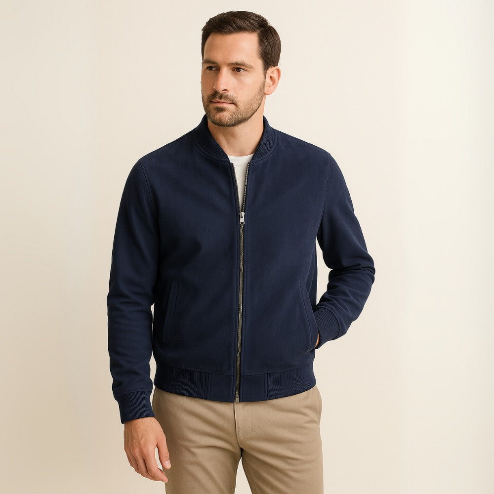 Renoir Suede Old Money Jacket