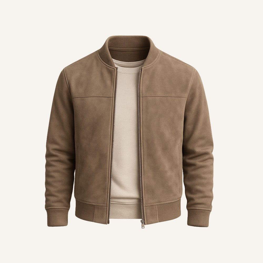 Renoir Suede Old Money Jacket