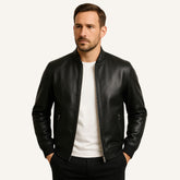 Gran Nero Leather Jacket