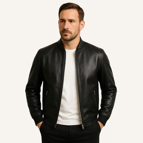 Gran Nero Leather Jacket
